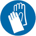 Gloves Safety Warning